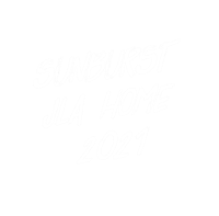 a black background with the words sunburst jla home 2021